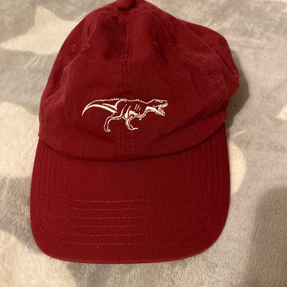 Accessories - Embroidered Dinosaur Baseball Cap